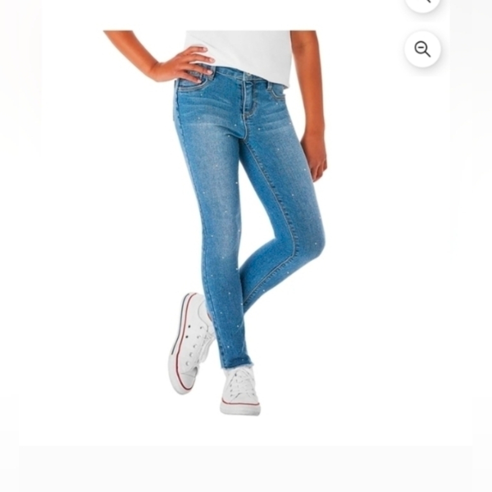 Member's Mark Girls Mid-Rise Skinny Fit Stretch Denim Adjustable Waistband